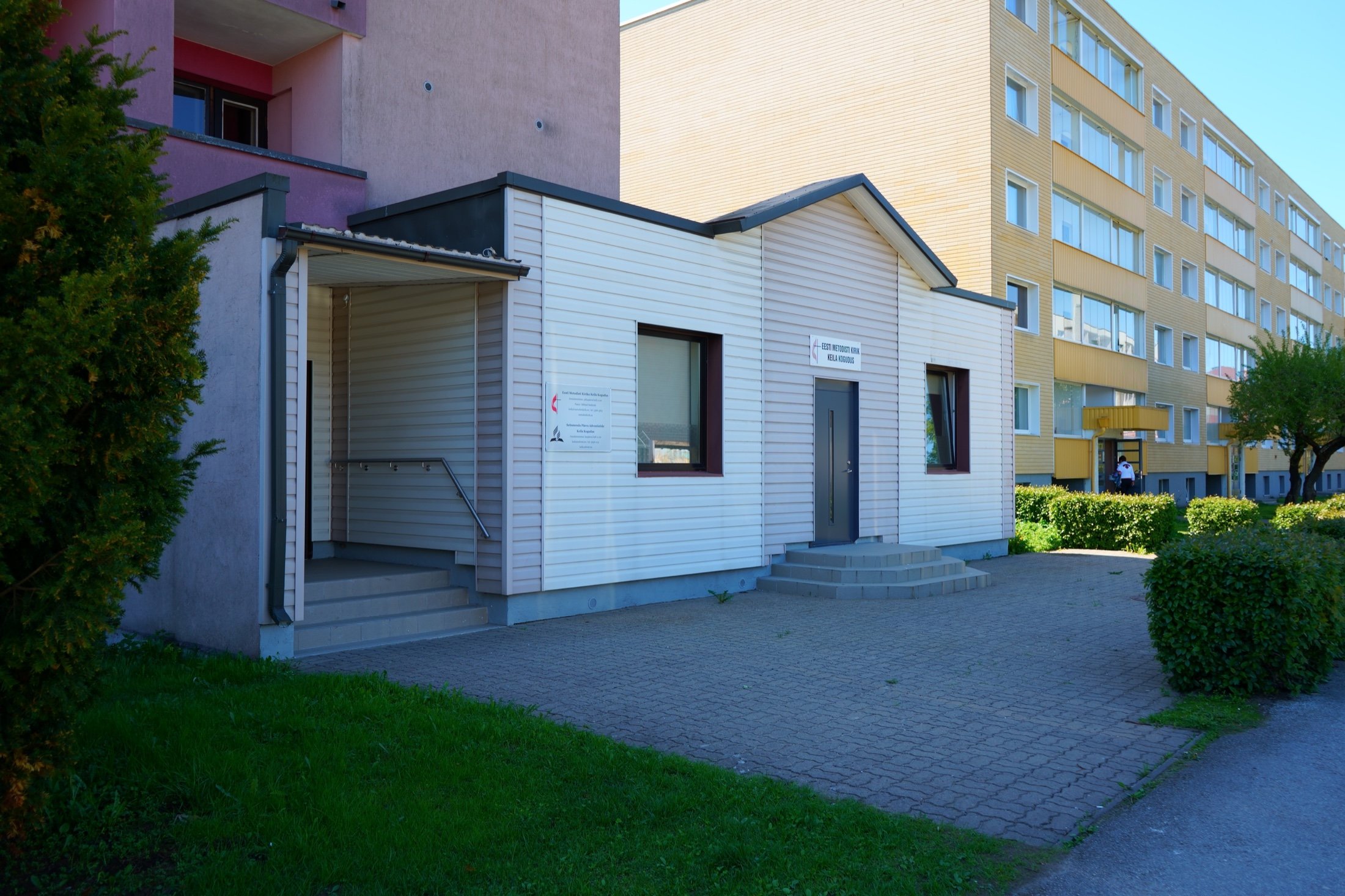 Keila adventkoguduse hoone väljast